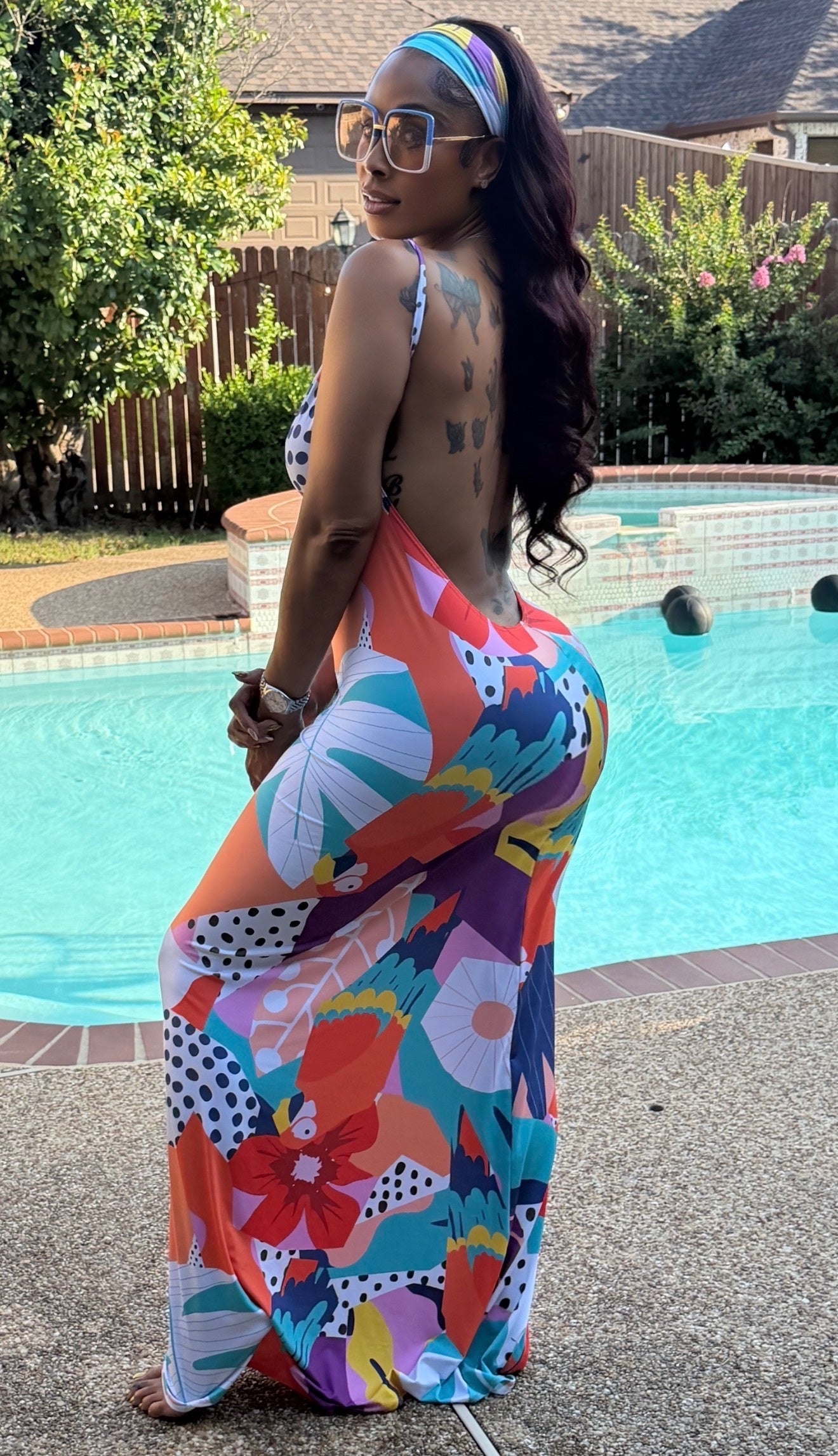 Baecation maxi dress